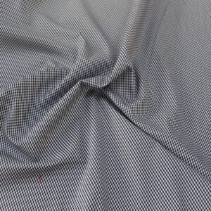 Cotton fine checkered blue
